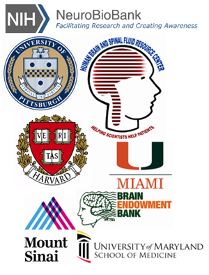 Institutes that support the NIH NeuroBioBank