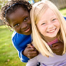 two young girls