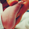 Newborn's foot
