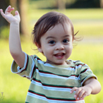 smiling toddler