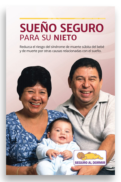 Cover of Sueño seguro para su nieto: Reduzca el riesgo del síndrome de muerte subita del bebé y de muerte por otras causas relacionadas con el sueño