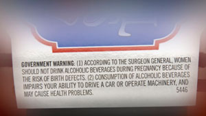 Warning label