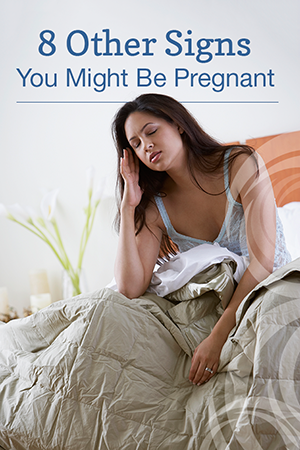 What are some common signs of pregnancy?