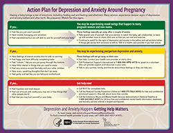 Moms' Mental Health Matters Action Plan Tear Pad