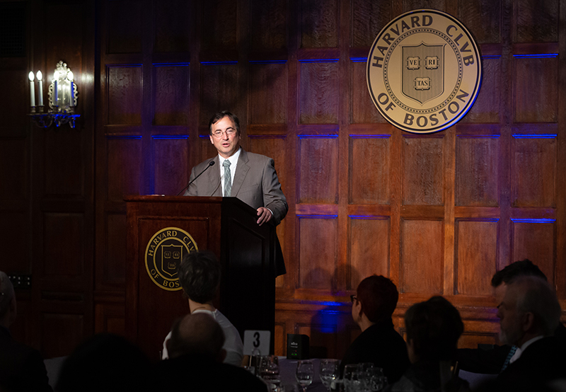 Dr. Basser speaks during the ASNR 57th Annual Meeting.