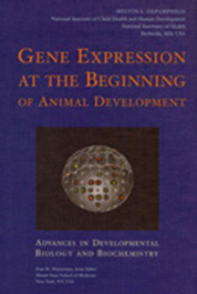 Cover of Gene Expression at the Beginning publication.
