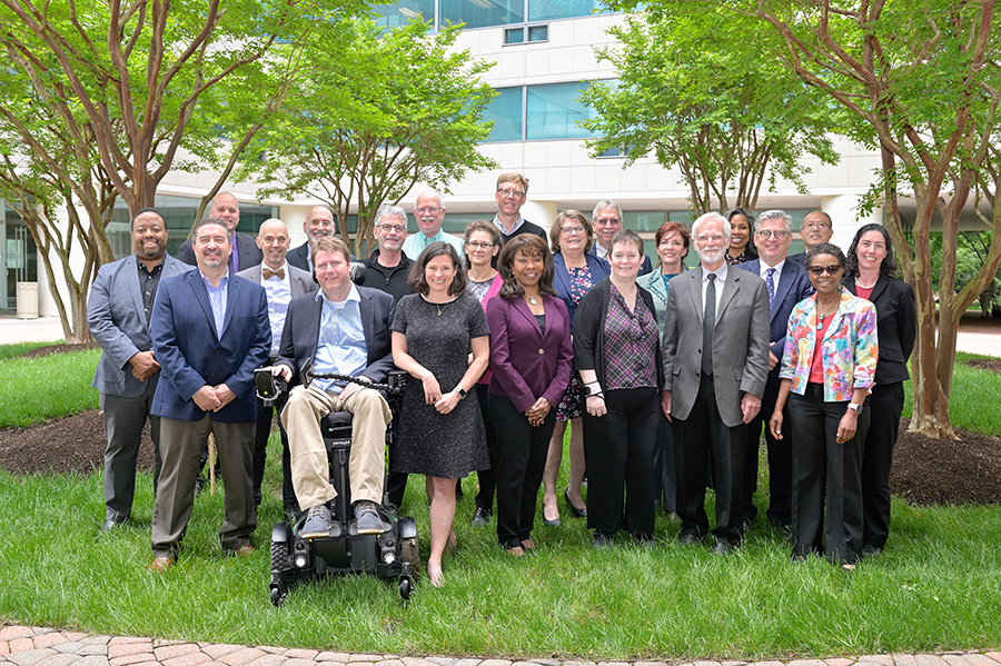 Group photo of the NCMRR Advisory members.