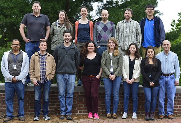 Weinstein lab staff in 2016.