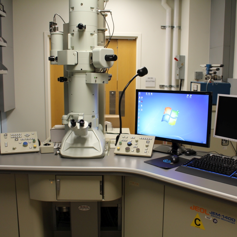 JEOL transmission electron microscope