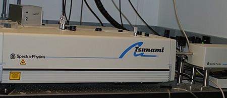 A photomultiplier tube.
