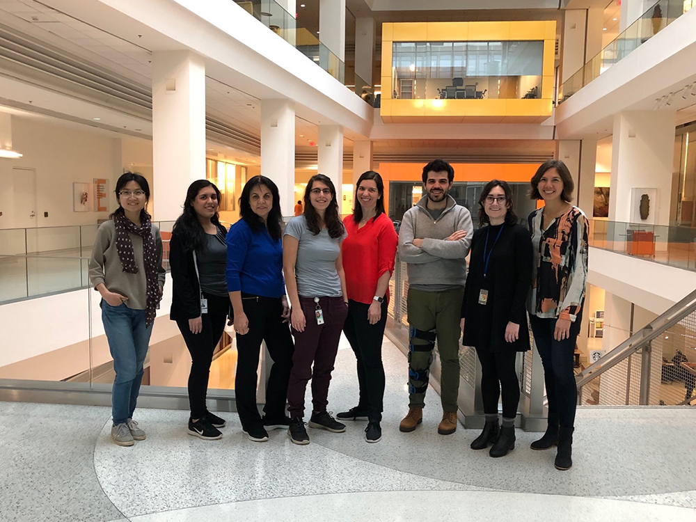 Le Pichon Lab group photo - at the museum