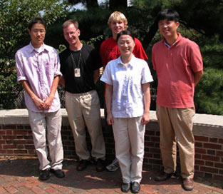 Group photo of Pfeifer lab.