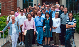 Group photo of Stratakis lab at Second Interational Workshop on cyclic AMP.