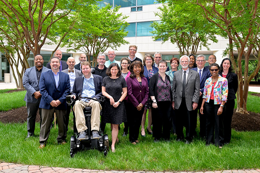 Members of the National Advisory Board on Medical Rehabilitation Research.