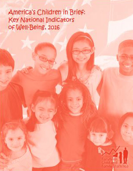 Cover of 2016 America's Children: Key National Indicators of Well-Being