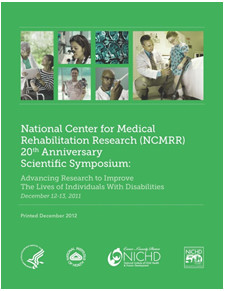 Cover of NCMRR's 20th Anniversary Scientific Symposium publication