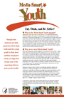 Media-Smart Youth Upgraded: Eat, Think, and Be Active! Fact Sheet Media-Smart Youth Upgraded: Eat, Think, and Be Active! Fact Sheet